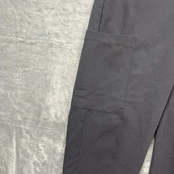 Mandala Scrub Joggers Women XXS Petite Gray Equa-Tek Cargo Medical Pants - Picture 4 of 14